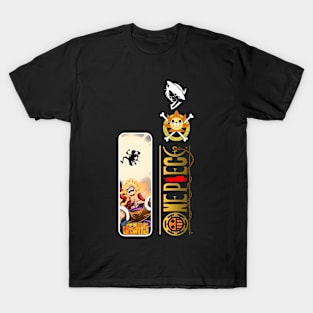 luffy son god nika gear 5 one piece T-Shirt